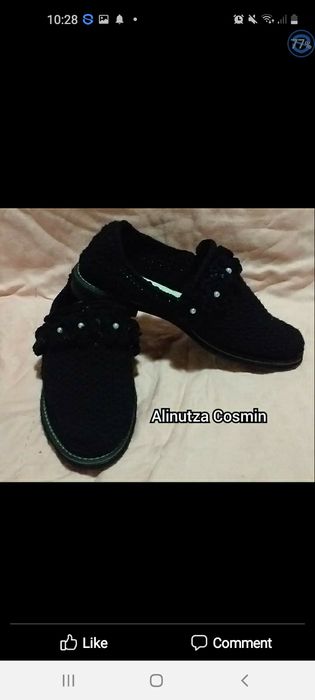 Papuci crosetati manual 2