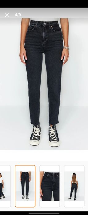 Blugi Mom Fit Trendyol