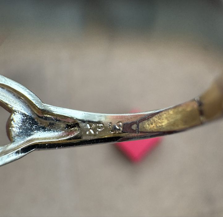 Дамски пръстен / позлатен