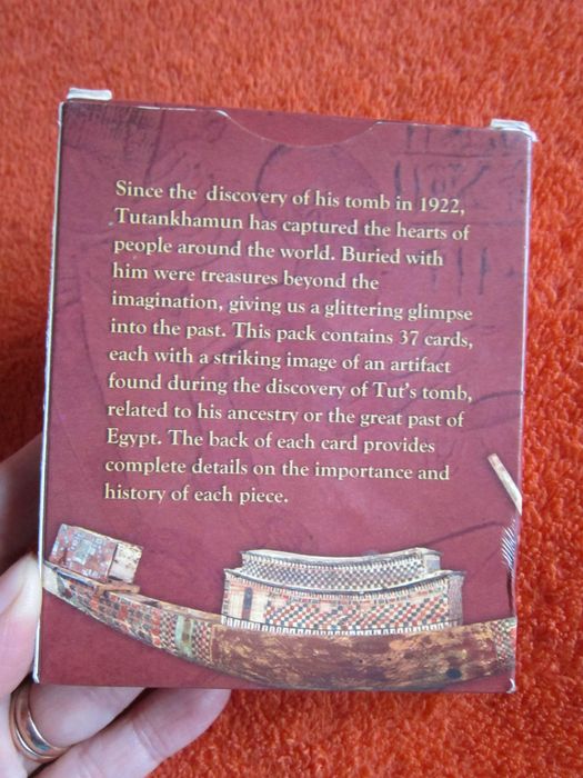 cards muzeu Egipt 25 poze+informtii artefacte mormant Tutankhamon