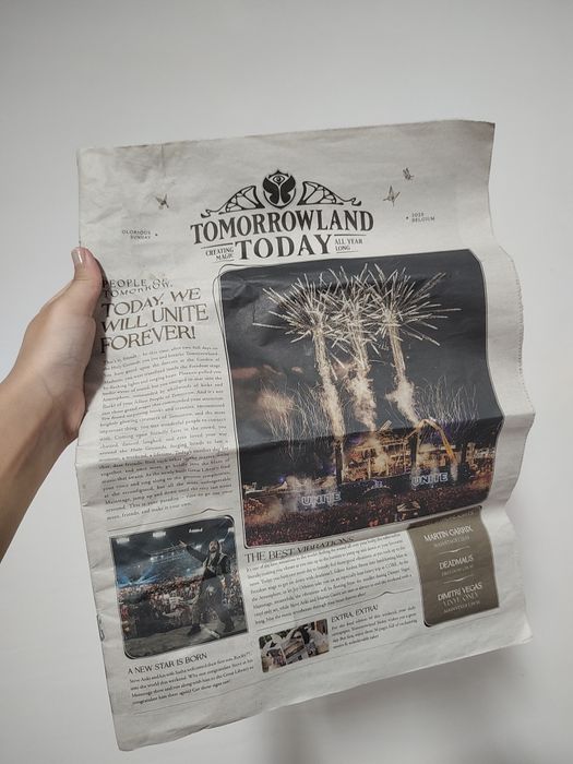 Ziar Tomorrowland + harta DreamVille