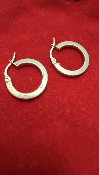 Золотые Серьги - кольца - 585 проба