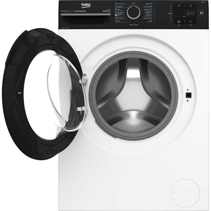Нова инверторна пералня Beko BM3WFU37213WBPB, 7 кг, 1200 об