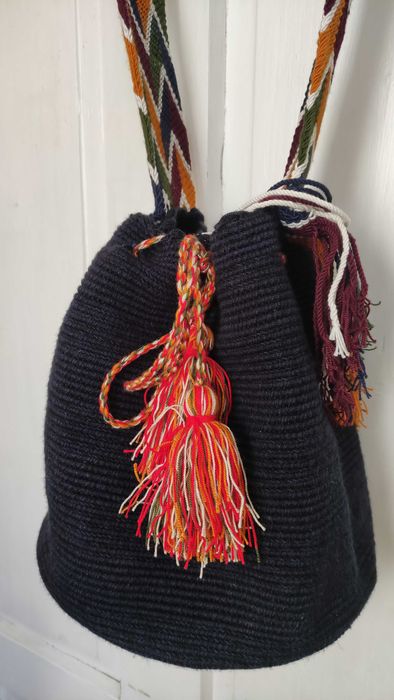 Mochila Wayuu колумбийска ръчно изработена тъкана чанта