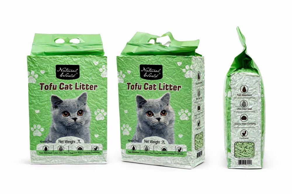 Котешка тоалетна - тофу пелети 7L/2.5кг