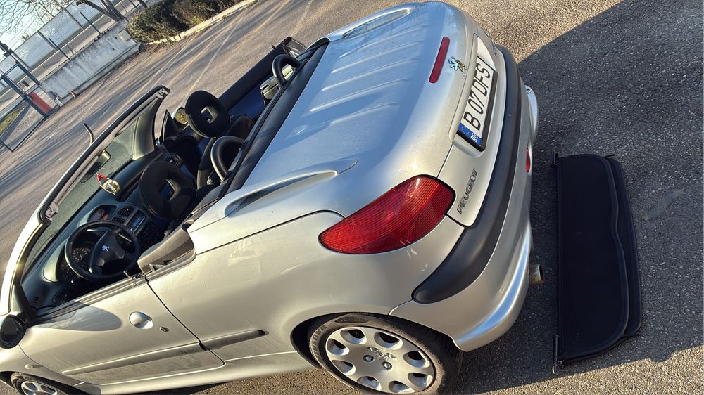 Pegeout 206 cc cabrio 1.6 benzina