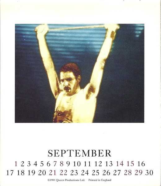 CD Queen - Innuendo - Limited Edition w 1991 Calendar