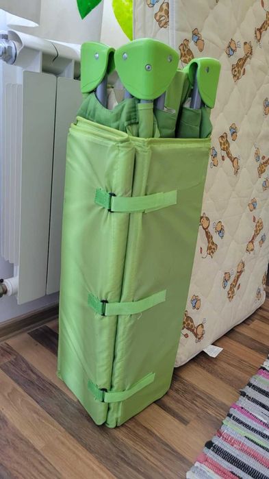 Сгъваема детска кошарка с дюшече