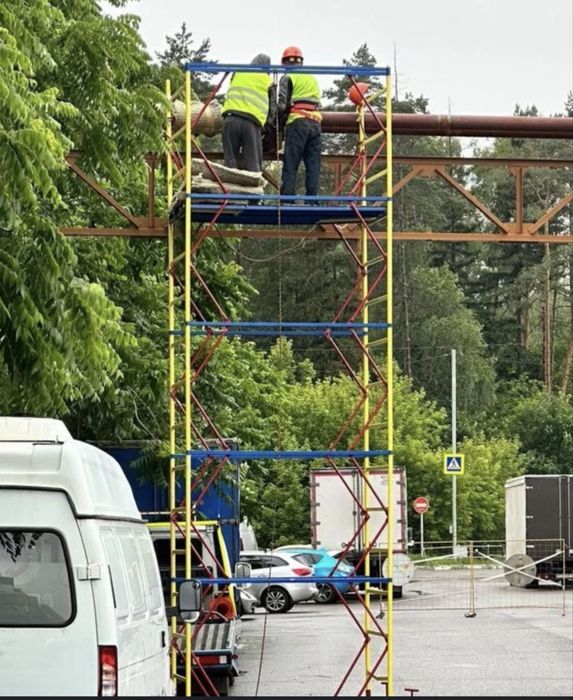 Аренде строительных лесов