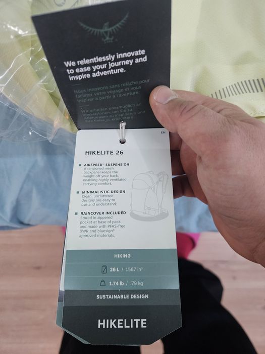 Osprey Hikelite 26 rucsac drumetie