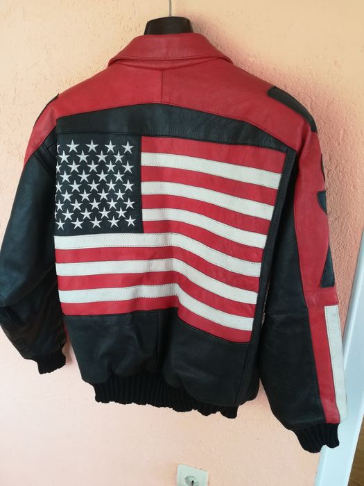 Geaca Aviator bărbați piele U. S. A