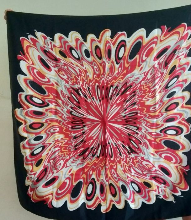 Платок советский новый шелк