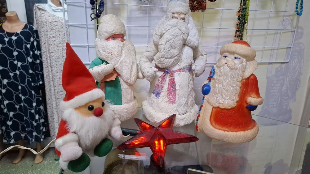 ВСЕ СССР!Дед Морозы,гирлянды ,игрушки на ёлку!