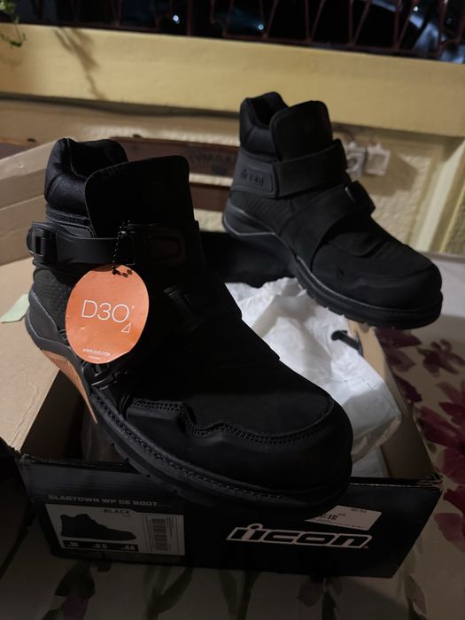 Ghete moto Icon SLABTOWN WP CE BOOT nr44