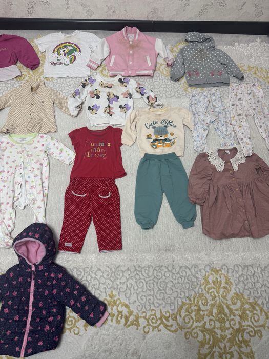 Отдам детские вещи за 2 л молока