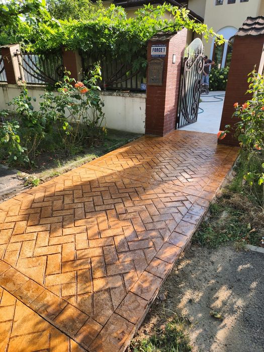 Beton elicopterizat Beton amprentat Beton dezactivat
