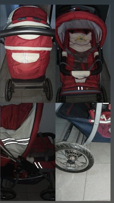 Детская теплая коляска