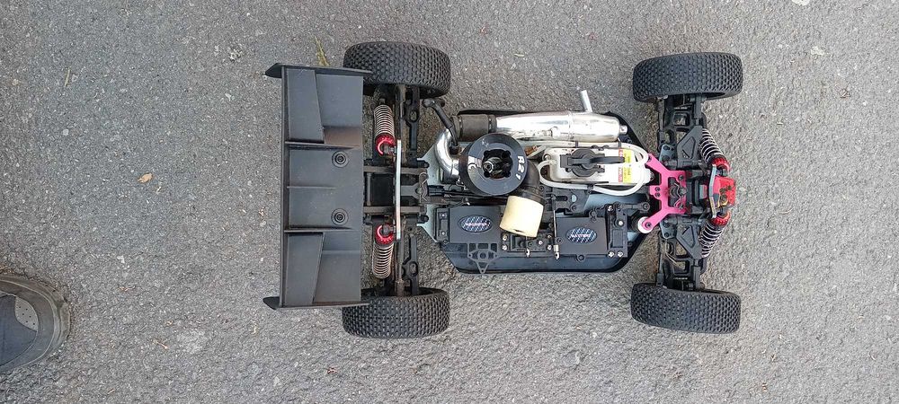 Nitro RC Reely, 1:8, 3.46cc, 1.9CP, 50km/h, ca noua, are doar rodajul ... telecomanda, pretz fix