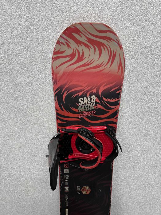 placa snowboard salomon liberty L150cm