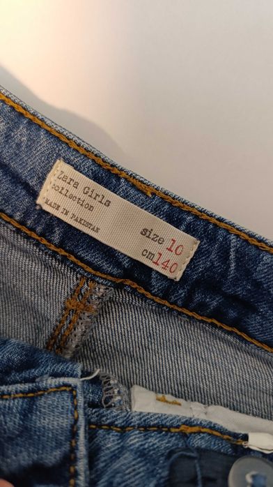 Къси дънкови панталони Zara