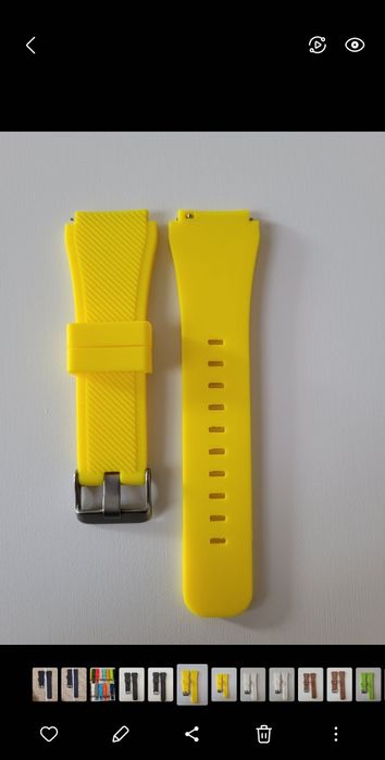 Curea silicon pt galaxy watch 46 mm, samsung Gear S3 (22 mm)