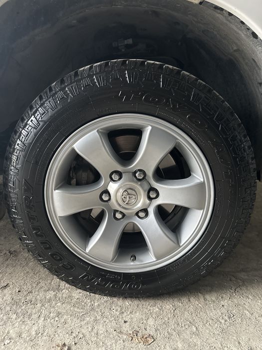 Диски с резиной на прадо 120