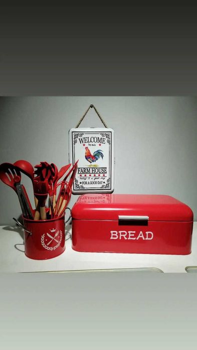 Хлебница металлическая