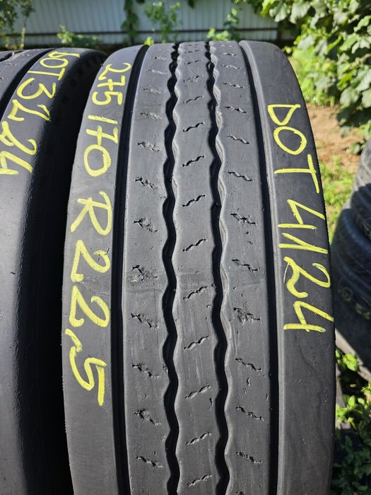 2 Anvelope Directie Continental 275/70 R22.5 DOT 4124.