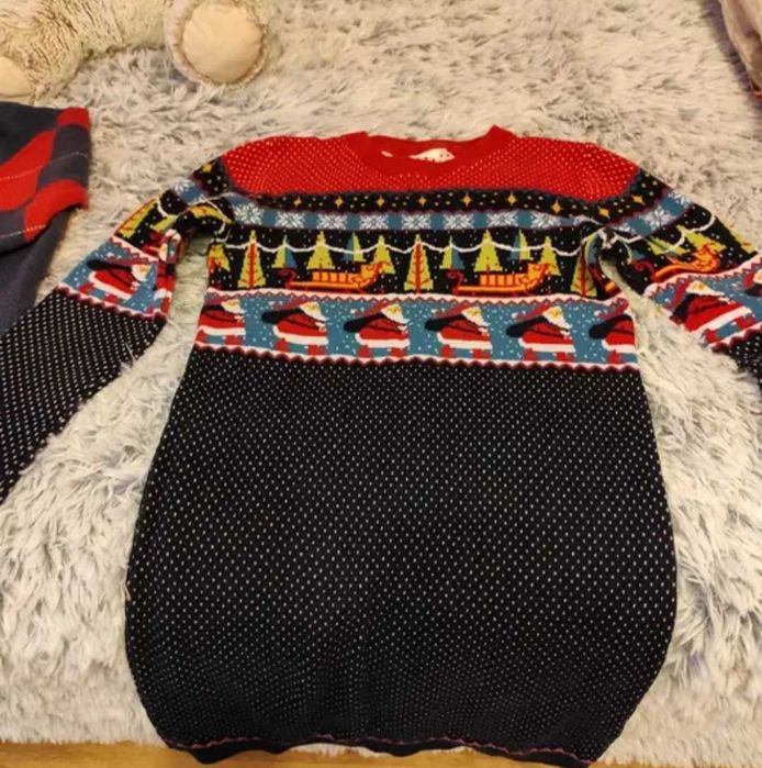 Плетени коледни туники/рокли на Next