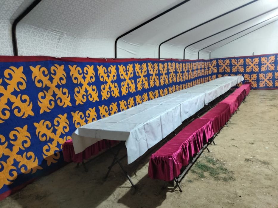 Юрта темир уй палатка