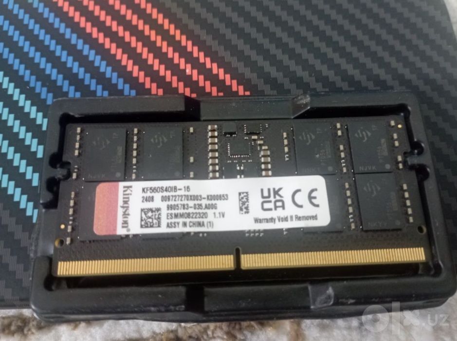 Kingston 16gb ddr5 sodimm 5600mhz
