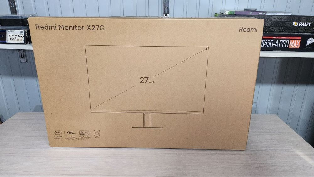 Redmi - 27" G27 (XG27G) Gaming Monitor, IPS, 165Hz Optom 16dona Bor