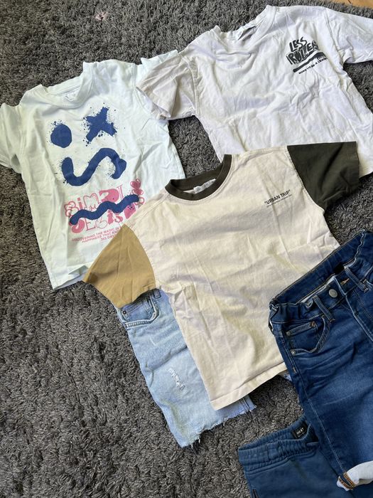 Панталонки и тениски Zara HM Next размер 8-9г.