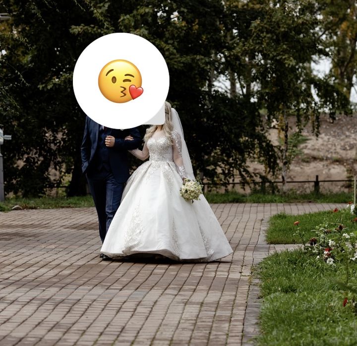 Роскошное свадебное платье