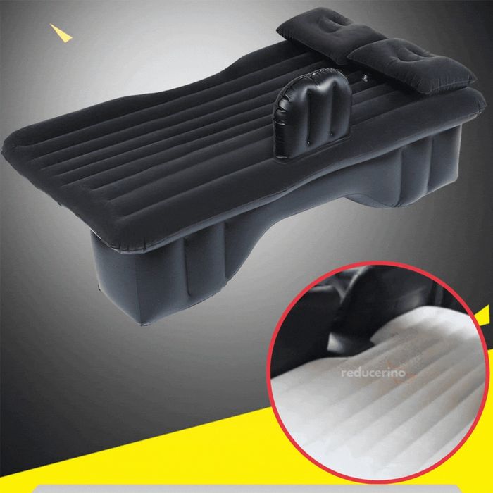 Saltea gonflabila auto pentru bancheta 130x63 cm, Pompa electrica