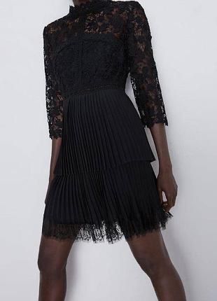 Нова рокля с дантела Zara