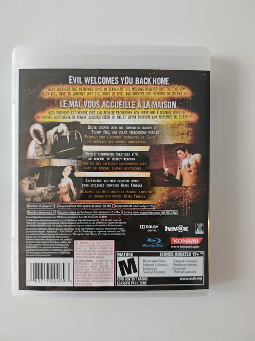 Silent Hill Homecoming PS3 Playstation 3
