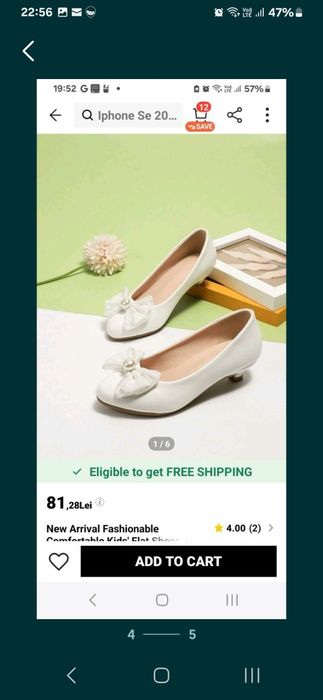 Pantofi noi ,mărime 35