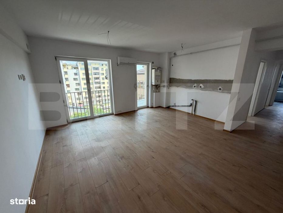 Apartament 3 camere, 69 mp, ansamblu rezidential, zona Cornitoiu