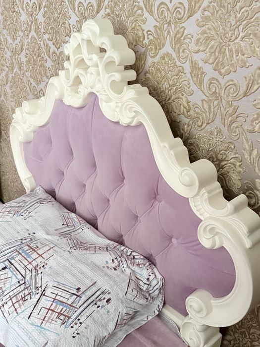 Кровать для девочек с матрасом