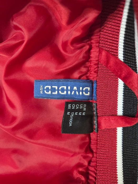 La Brea Satin Bomber Jacket Burgundy/Red