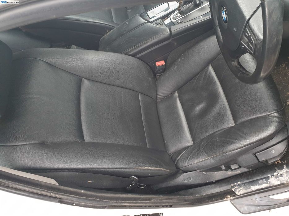 Interior Piele Neagra cu Incalzire Scaune Fata si Bancheta Spate Sezut cu Spatar BMW Seria 5 F11 Break Combi Touring 2009 - 2017 [Q0227] [Q0228] [Q0229] [Q0230]