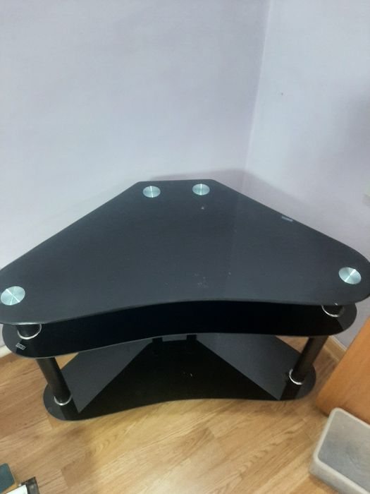 Продам стеклянную тумбу