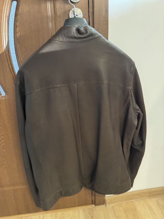 Geacă din piele naturală Massimo Dutti – mărimea L – nouă