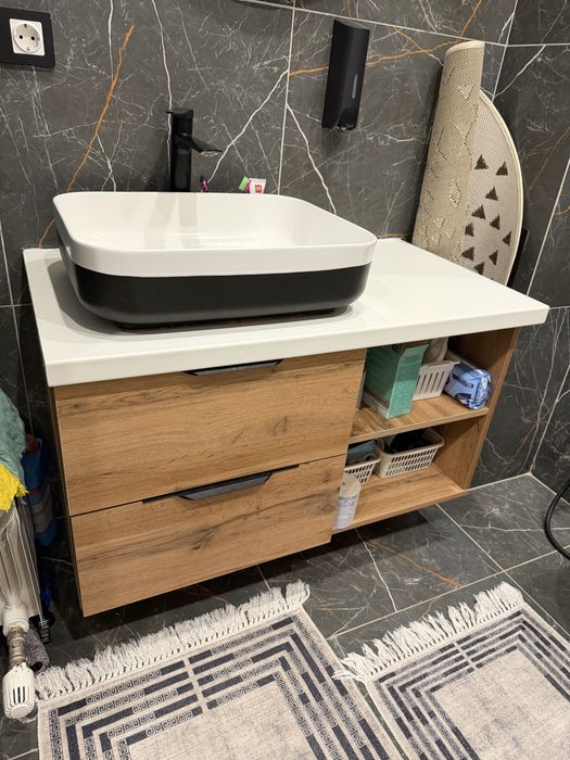 Раковина Тумба краны