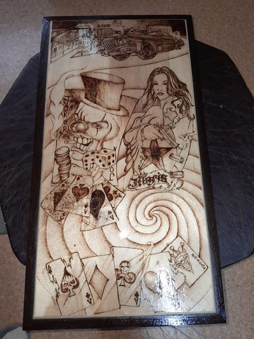 Нарды ручной работы