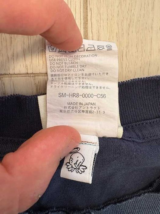 Saint Michael Cactus Plant Flea Market Star Tee Navy Blue