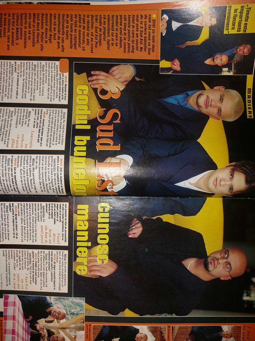 Revista Bravo cu trupa Andre Andreea Balan si Andreea Antonescu plaja