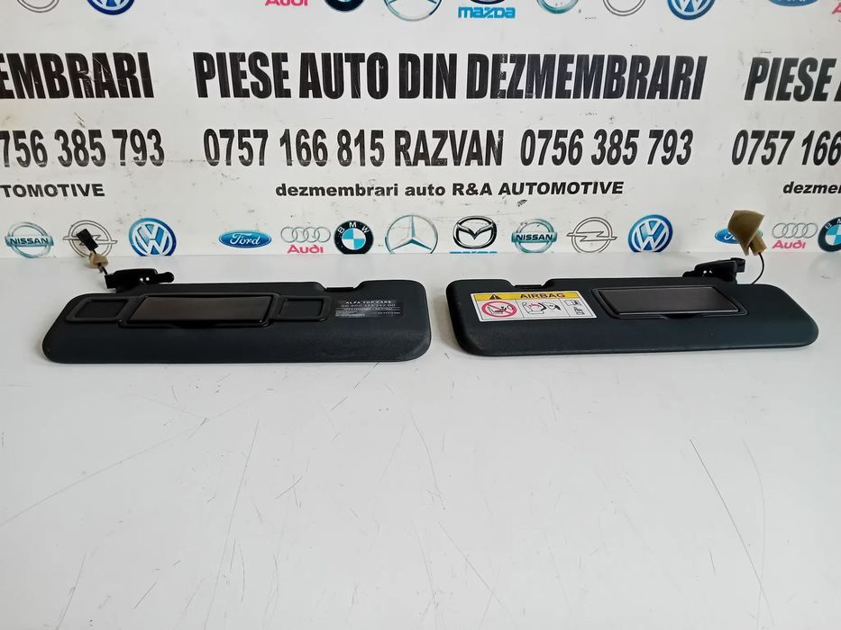 Parasolare Parasolar Stanga Dreapta Alfa Romeo Stelvio Quadrifoglio Negre An 2017-2022