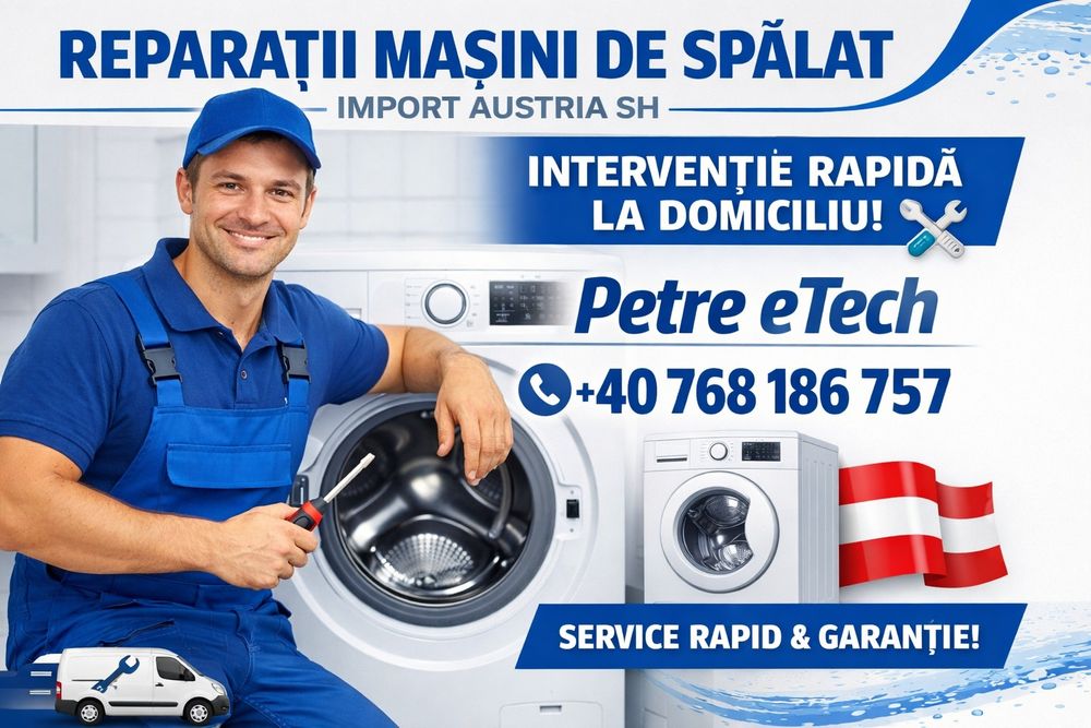 Reparatii mașini de spălat, frigidere